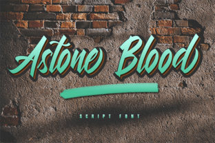 Astone Blood Font: Urban Style for Small Business Branding