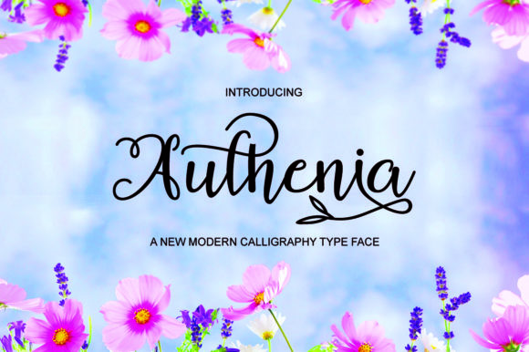Authenia Font: Elegant Script for Web Design