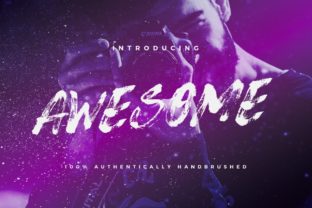 Awesome Font: Bold Hand-Lettered Script for Business Branding