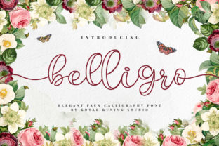 Belligro Font: Adding Personal Charm to Brand Identity