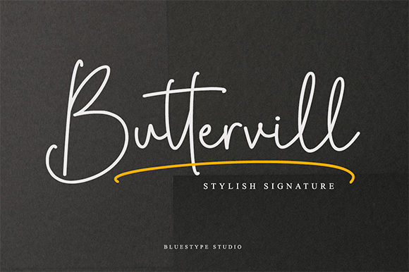 Buttervill Font Review: Authentic Script for Campaigns