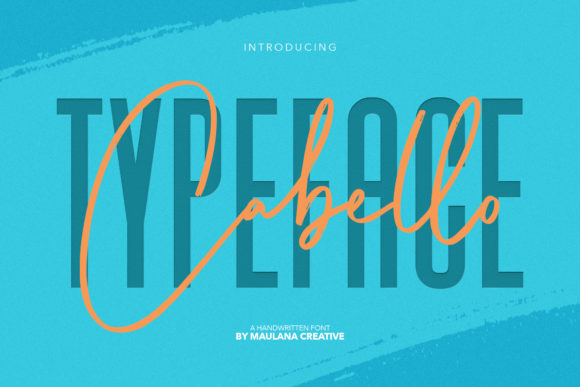 Cabello Font: A Charming Script for Handmade Labels