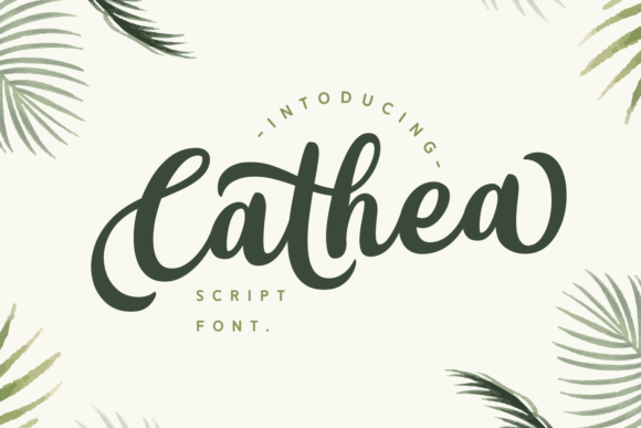 Cathea Font: Adding Bold Script Personality to Web Layouts