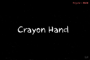 Crayon Hand Font: Authentic Style for Makers