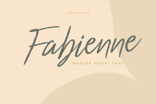 Fabienne Font: Bold Script for Handmade Products