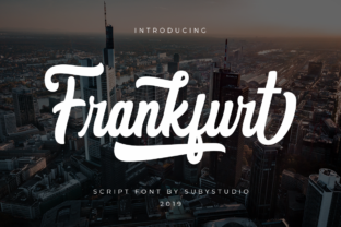 Frankfurt Font: Modern Script for Digital Campaigns