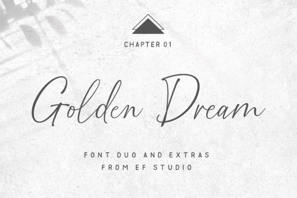 Golden Dream Duo Font Review for Campaign Design