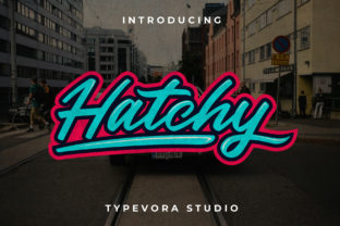 Hatchy Font: Adding Joy to Digital Layouts