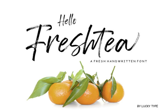 Hello Freshtea Font: A Campaign Design Review