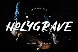 Holygrave Font: Adding Texture to Editorial Design