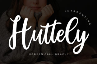 Huttely: A Designer’s Take on This Script Font