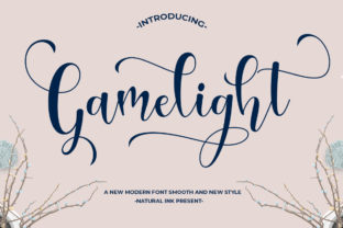 Introducing Gamelight: A Bold Script Font for Editorial Design