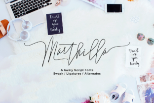 Marthilla Font: Elevating Handmade Labels & Packaging
