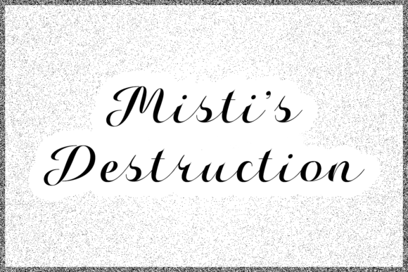 Misti's Destruction: A Stylish Calligraphy Font for Editorial Design