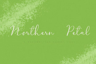 Northern Petal Font: Organic Script for Digital Campaigns