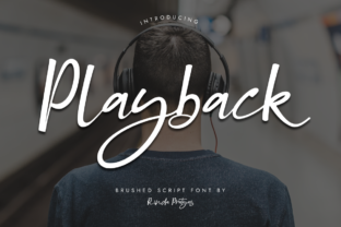 Playback Font Review for Web Design Layouts