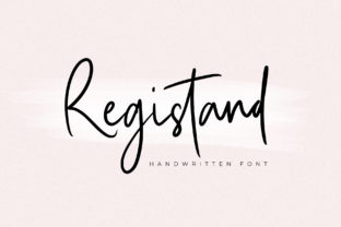 Registand: A Font for Adventurous Branding