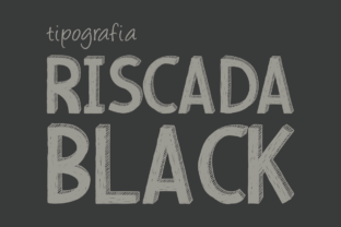 Riscada Font: Bold Handwritten Style for Campaigns