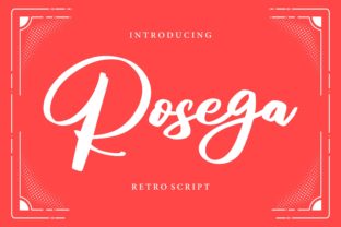 Rosega Font: Elevating Editorial Design with Bold Script