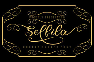 Selfila Font Review: Elevating Brand Identity with Rich Swashes