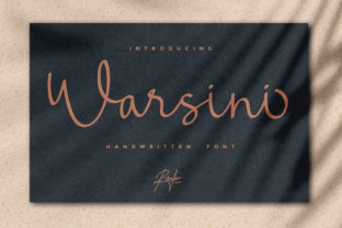 Warsini Font: Elevate Your Small Business Branding